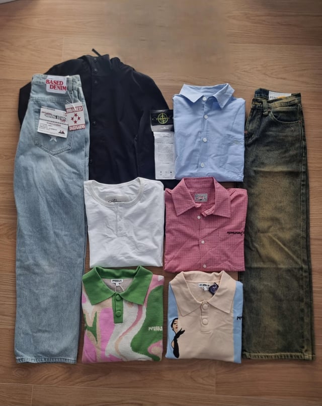 Autumn haul with Reaven denim, 99based jeans and House of Errors knitwear — photo 1
